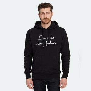 BRICKTOWN Space Is The Future Hoodie Black White - M - Portugal